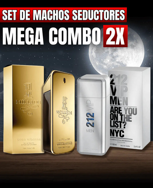 Set de machos seductores MEGA COMBO 2X1